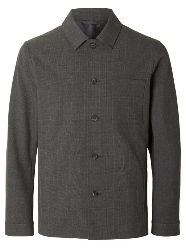 Jakkesæt & Blazers>SELECTED HYBRID BLAZER Grey
