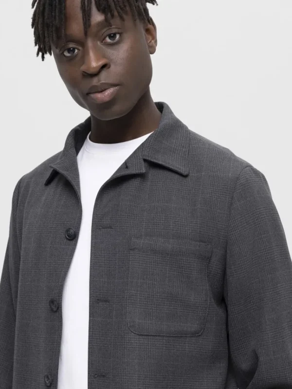 Jakkesæt & Blazers>SELECTED HYBRID BLAZER Grey