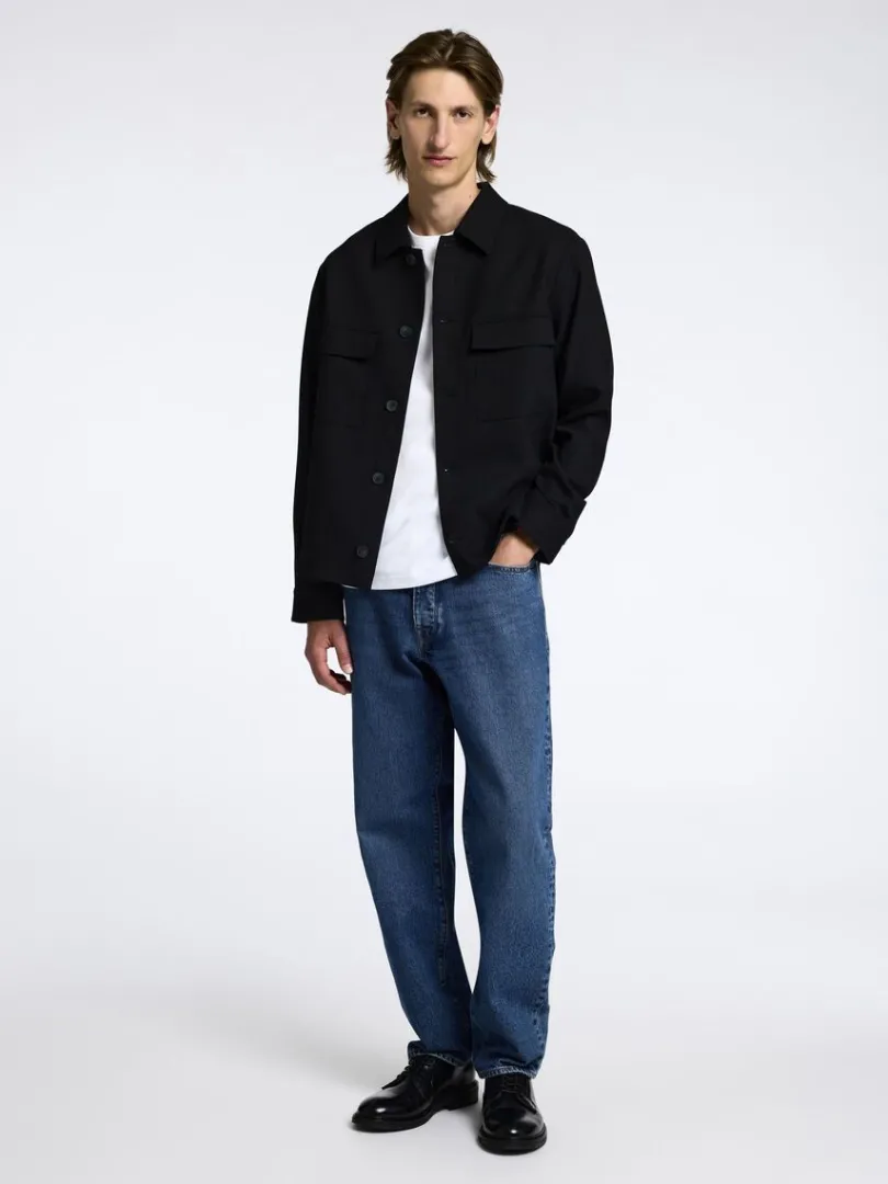 hybrid_regular_fit_blazer_0.webp Jakkesæt & Blazers>SELECTED HYBRID REGULAR FIT BLAZER Black