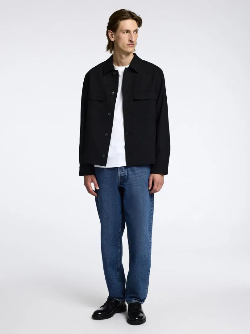 hybrid_regular_fit_blazer_2.webp Jakkesæt & Blazers>SELECTED HYBRID REGULAR FIT BLAZER Black