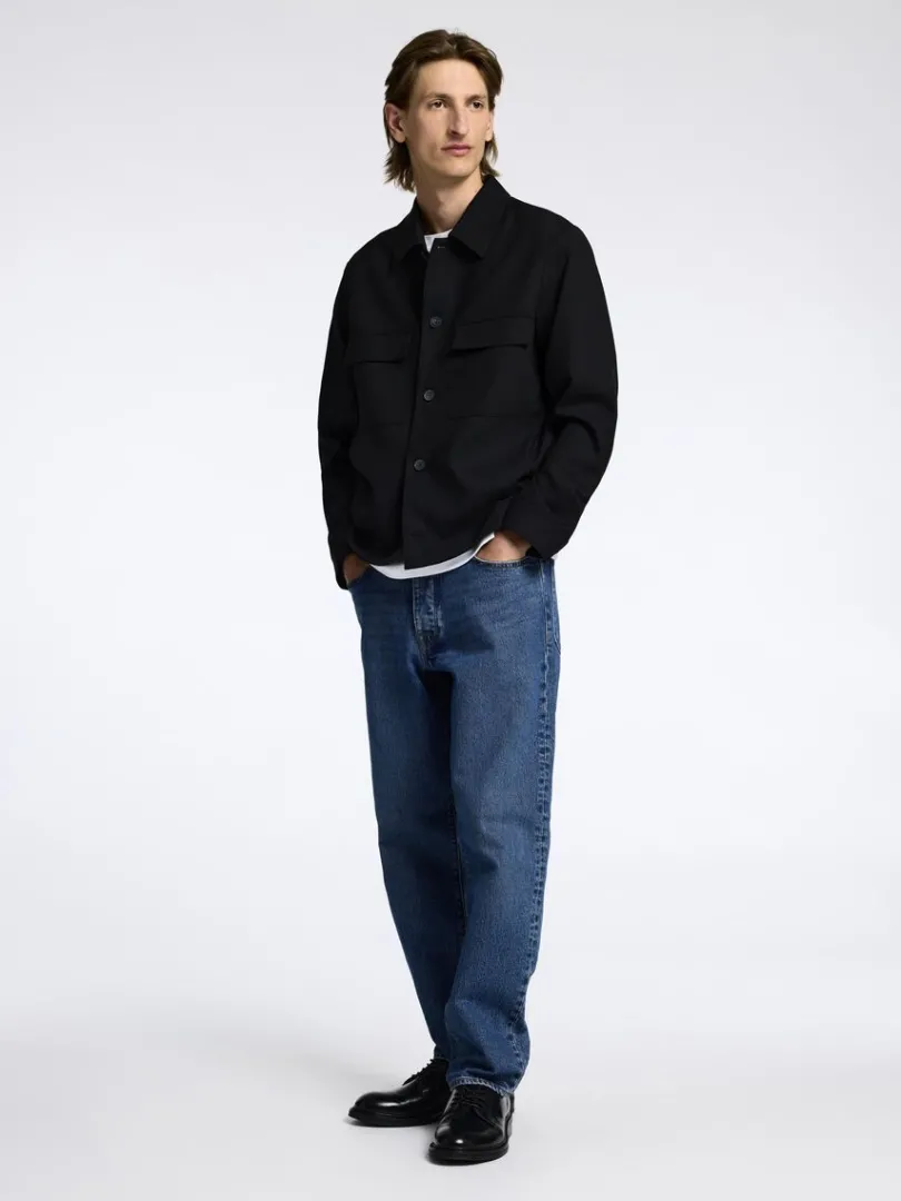 hybrid_regular_fit_blazer_3.webp Jakkesæt & Blazers>SELECTED HYBRID REGULAR FIT BLAZER Black