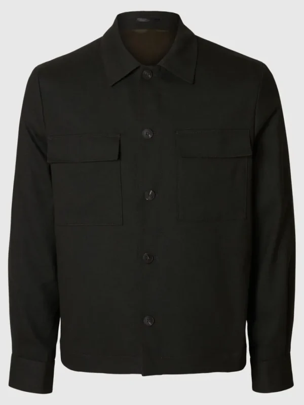 Jakkesæt & Blazers>SELECTED HYBRID REGULAR FIT BLAZER Green