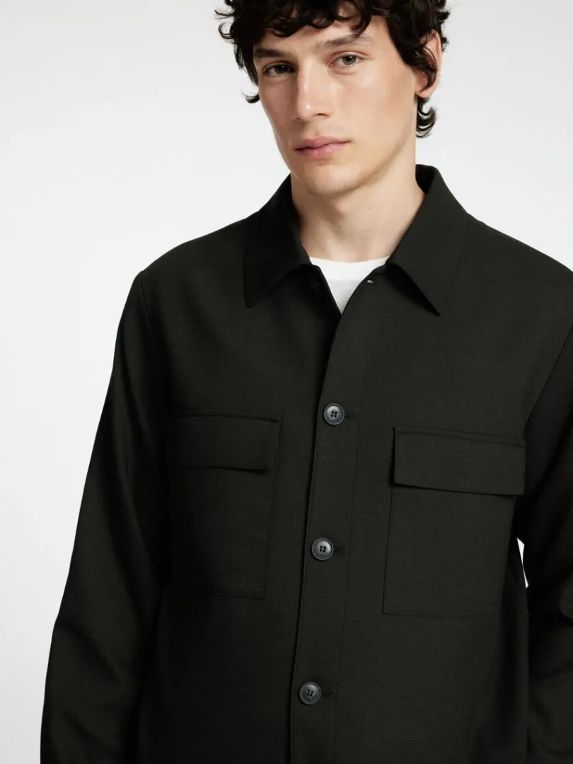 hybrid_regular_fit_blazer_5.webp Jakkesæt & Blazers>SELECTED HYBRID REGULAR FIT BLAZER Green
