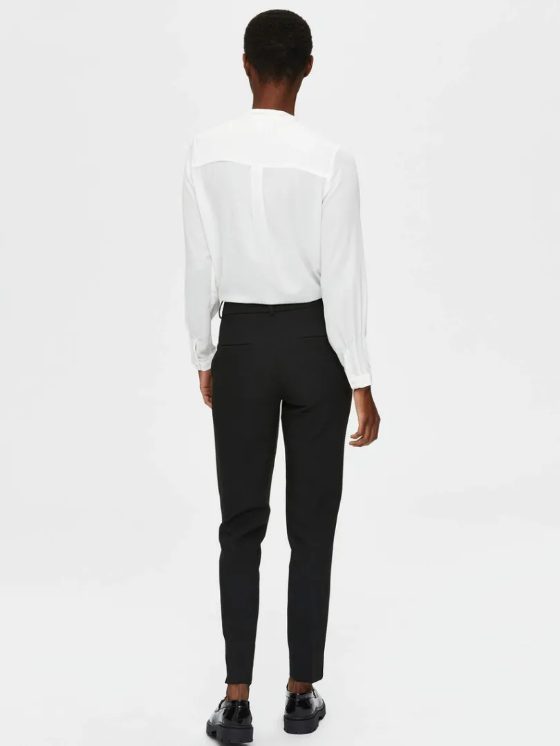 indsnvret_bukser_4.webp Bukser | Jakkesæt & Blazers>SELECTED INDSNÆVRET BUKSER Black