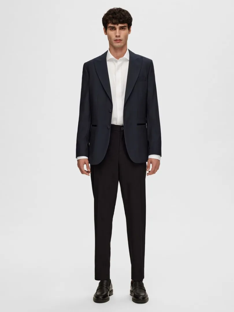 jacquard_blazer_1.webp Jakkesæt & Blazers>SELECTED JACQUARD BLAZER Blue