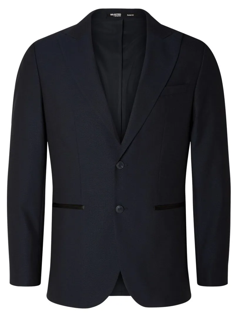 jacquard_blazer_4.webp Jakkesæt & Blazers>SELECTED JACQUARD BLAZER Blue