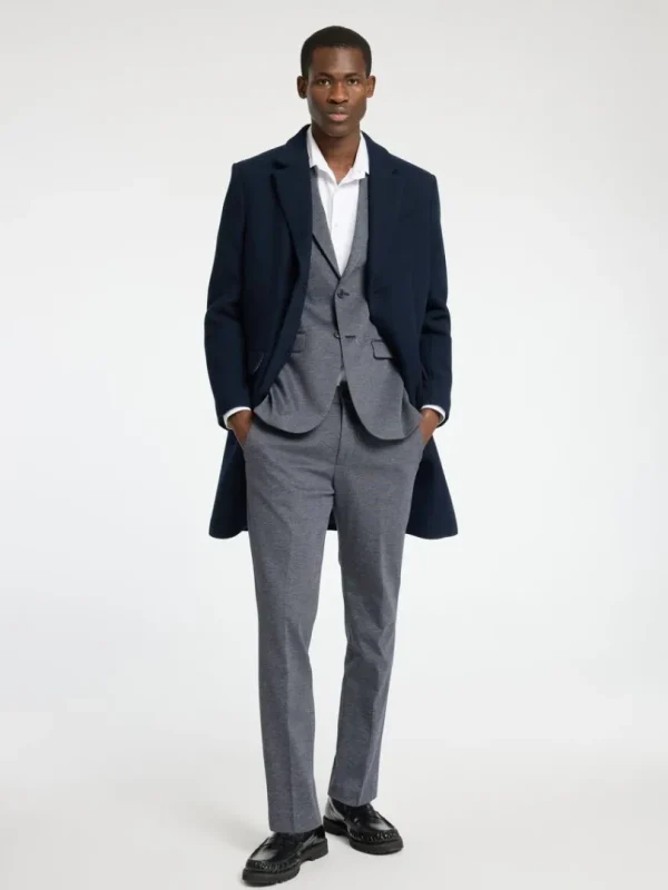Jakkesæt & Blazers>SELECTED JERSEY BLAZER Blue