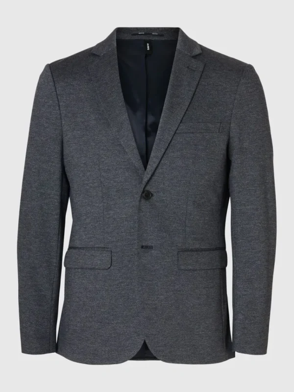 Jakkesæt & Blazers>SELECTED JERSEY BLAZER Blue