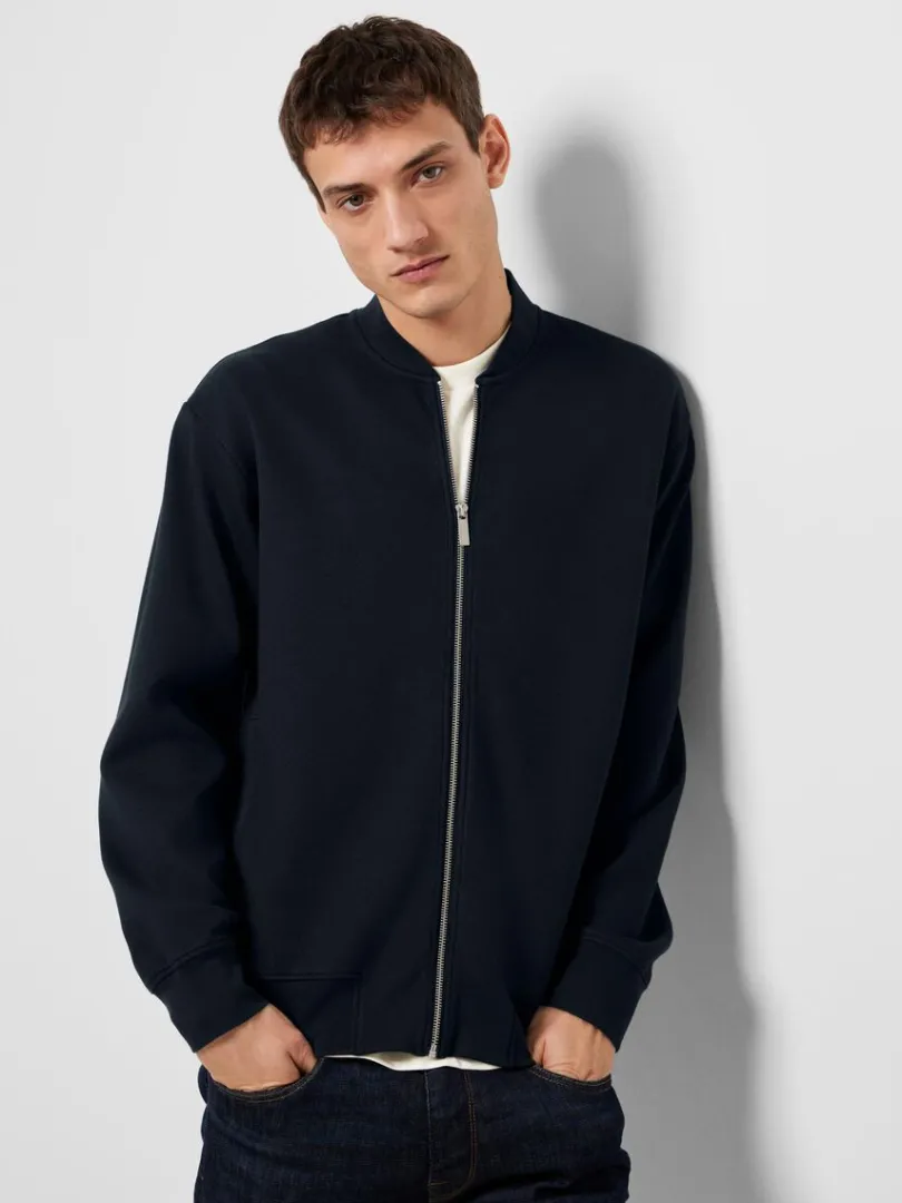 jersey_sweater_3.webp Overtøj>SELECTED JERSEY SWEATER Blue