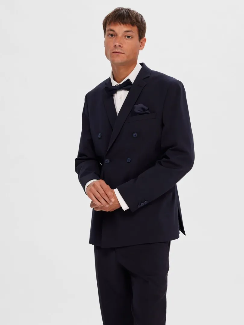 klassisk_dobbeltradet_bla_3.webp Jakkesæt & Blazers>SELECTED KLASSISK DOBBELTRADET BLAZER Blue
