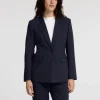 Jakkesæt & Blazers>SELECTED KLASSISK FIT BLAZER Blue