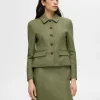 Jakkesæt & Blazers>SELECTED KLASSISK FIT BLAZER Green