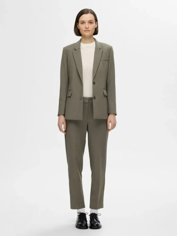 Jakkesæt & Blazers>SELECTED KLASSISK FIT BLAZER Green
