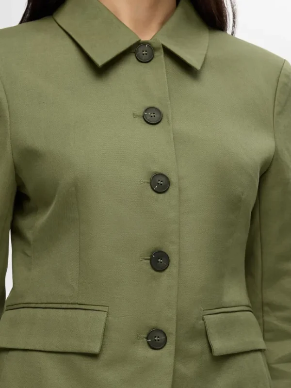 Jakkesæt & Blazers>SELECTED KLASSISK FIT BLAZER Green