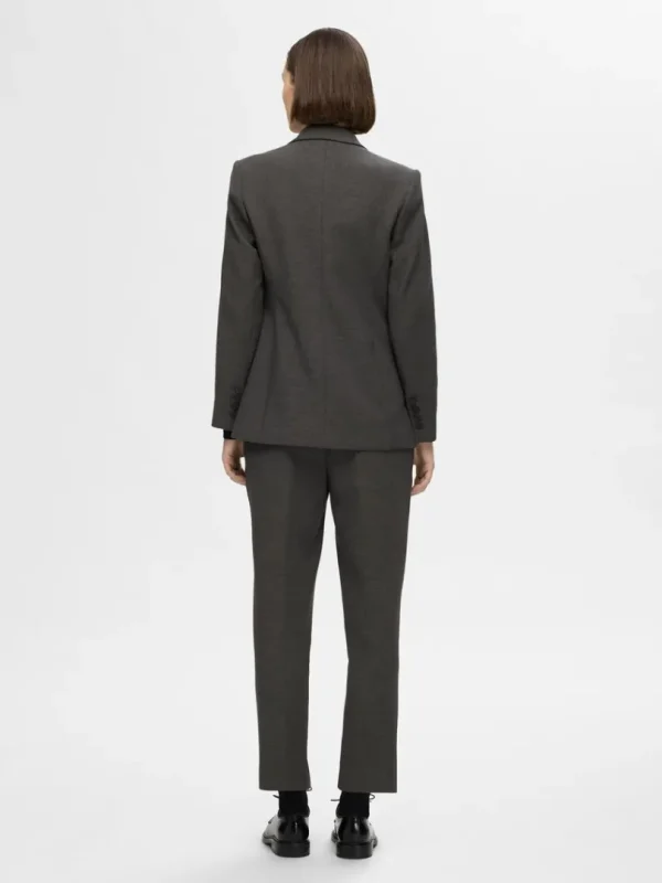 Jakkesæt & Blazers>SELECTED KLASSISK FIT BLAZER Grey