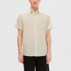 Skjorter>SELECTED KLASSISK KORTÆRMET SKJORTE Beige
