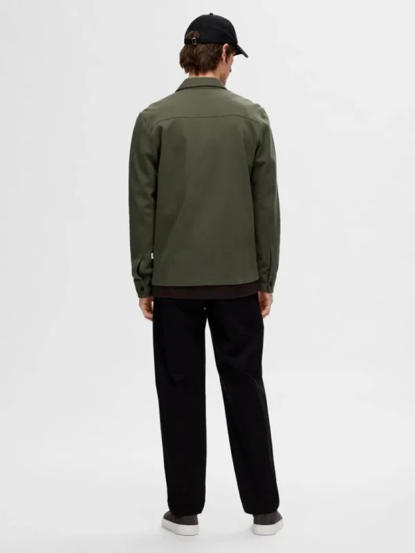 Overtøj | Skjorter>SELECTED KLASSISK OVERSHIRT Green