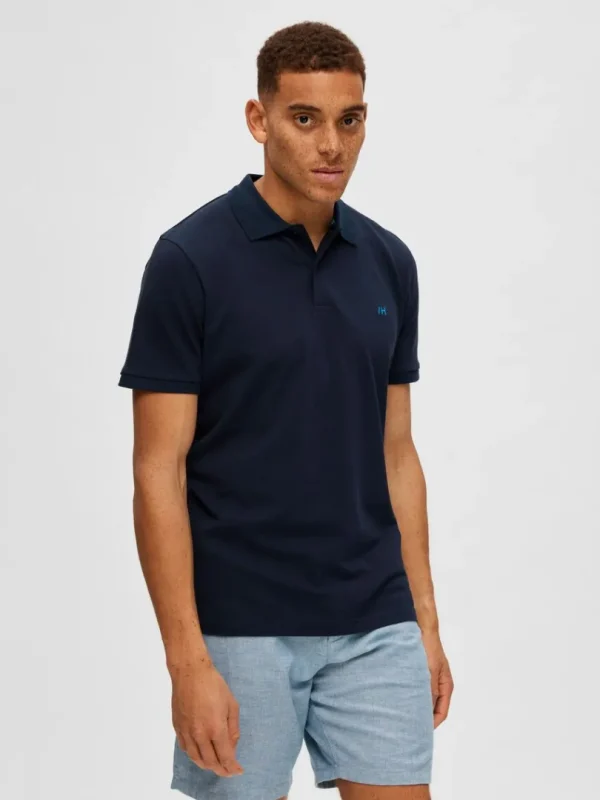 Poloer>SELECTED KLASSISK POLO Blue
