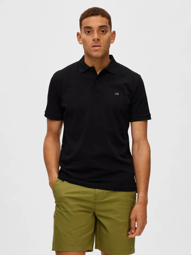 klassisk_polo_0-5.webp Poloer>SELECTED KLASSISK POLO Black
