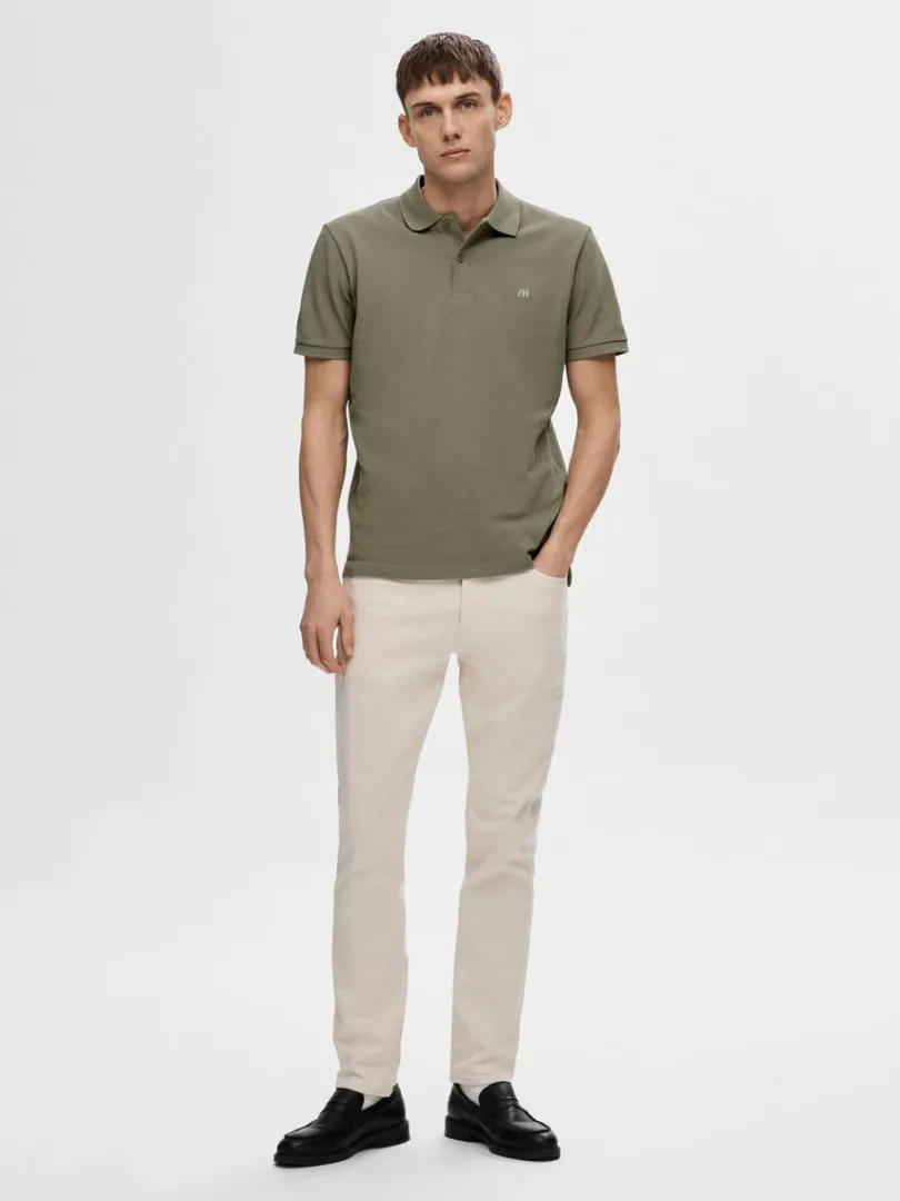 klassisk_polo_1.webp Poloer>SELECTED KLASSISK POLO Green