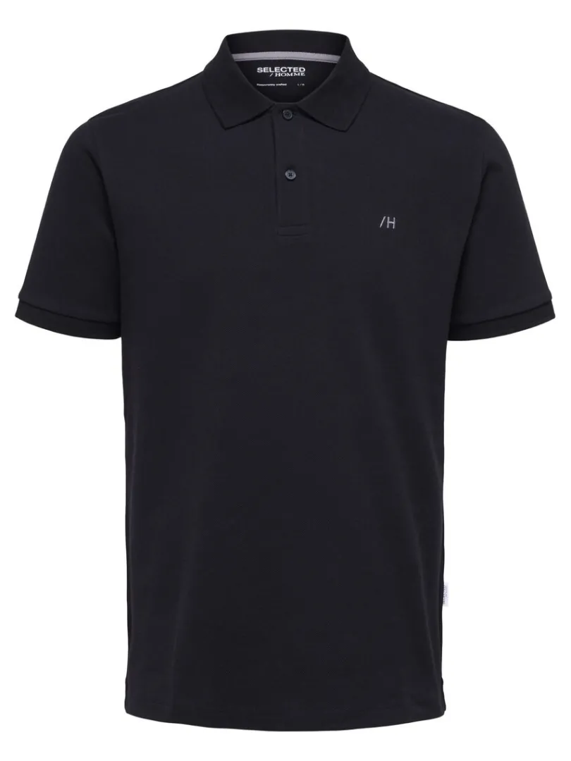 klassisk_polo_3-5.webp Poloer>SELECTED KLASSISK POLO Black