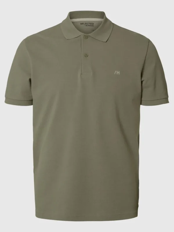 Poloer>SELECTED KLASSISK POLO Green