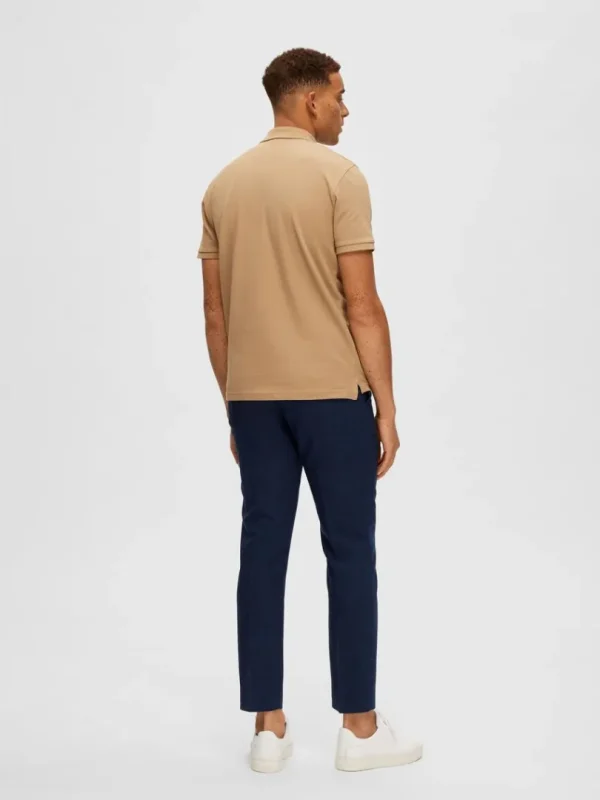 Poloer>SELECTED KLASSISK POLO Brown