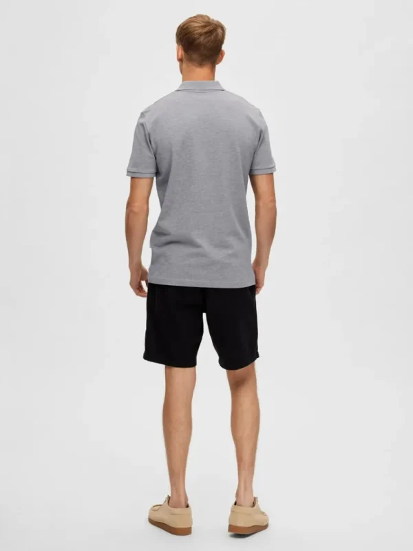 Poloer>SELECTED KLASSISK POLO Grey