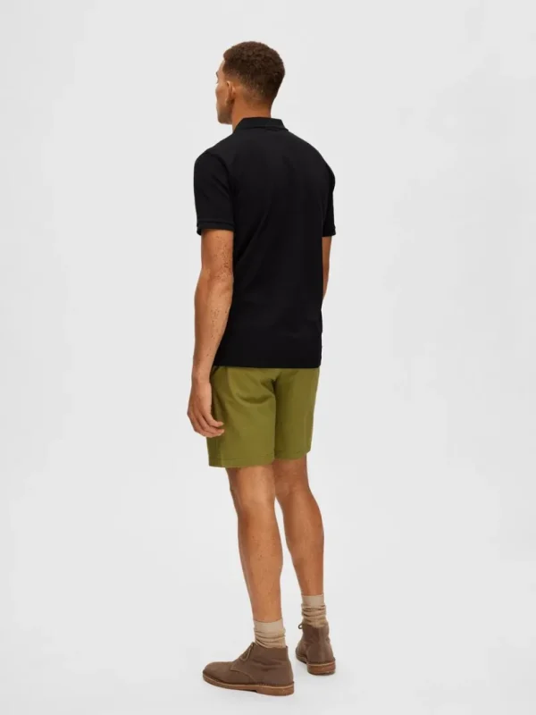 Poloer>SELECTED KLASSISK POLO Black