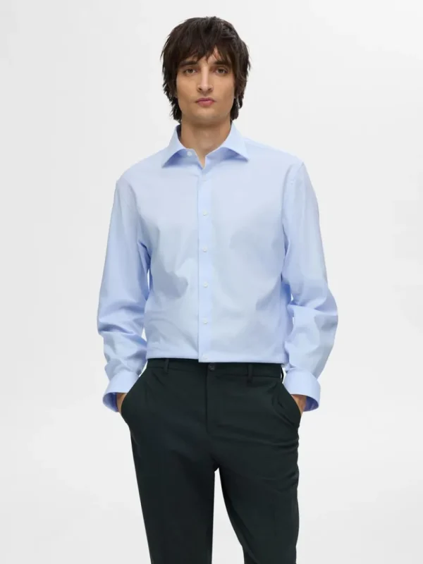 Skjorter>SELECTED KLASSISK SLIM FIT SHIRT Blue