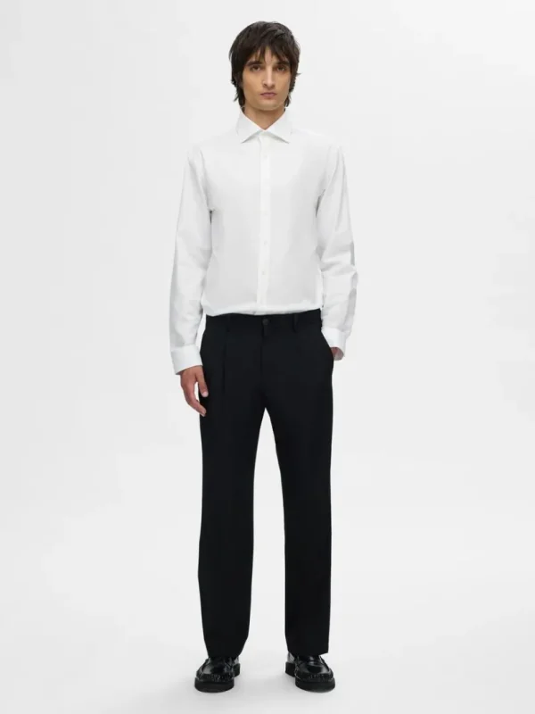 Skjorter>SELECTED KLASSISK SLIM FIT SHIRT White