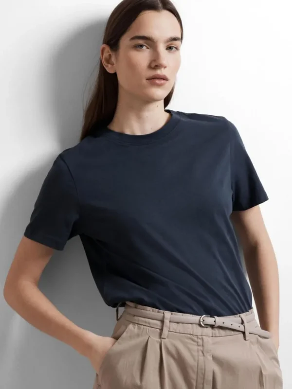 T-shirts>SELECTED KLASSISK T-SHIRT Blue