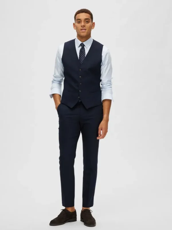 Jakkesæt & Blazers>SELECTED KLASSISK VEST Blue