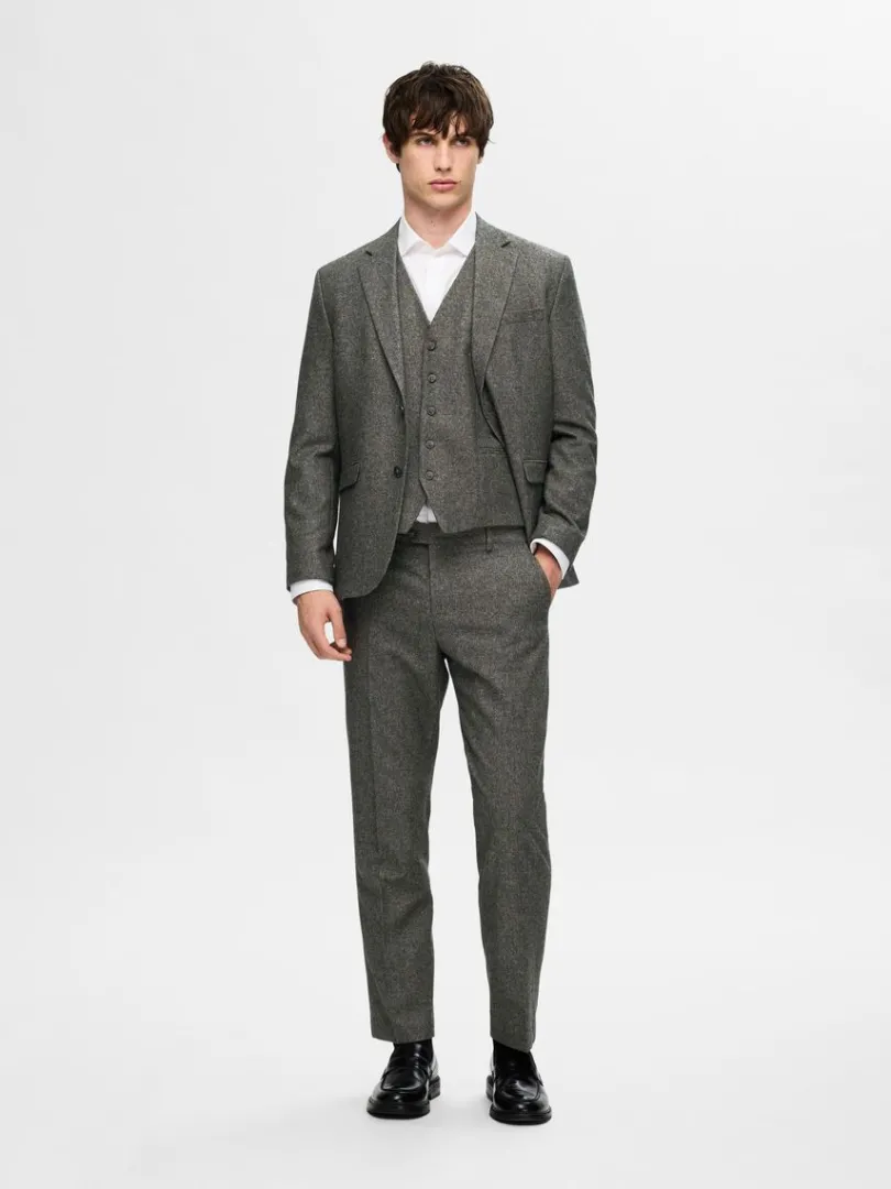 klassisk_vest_1.webp Jakkesæt & Blazers>SELECTED KLASSISK VEST Grey