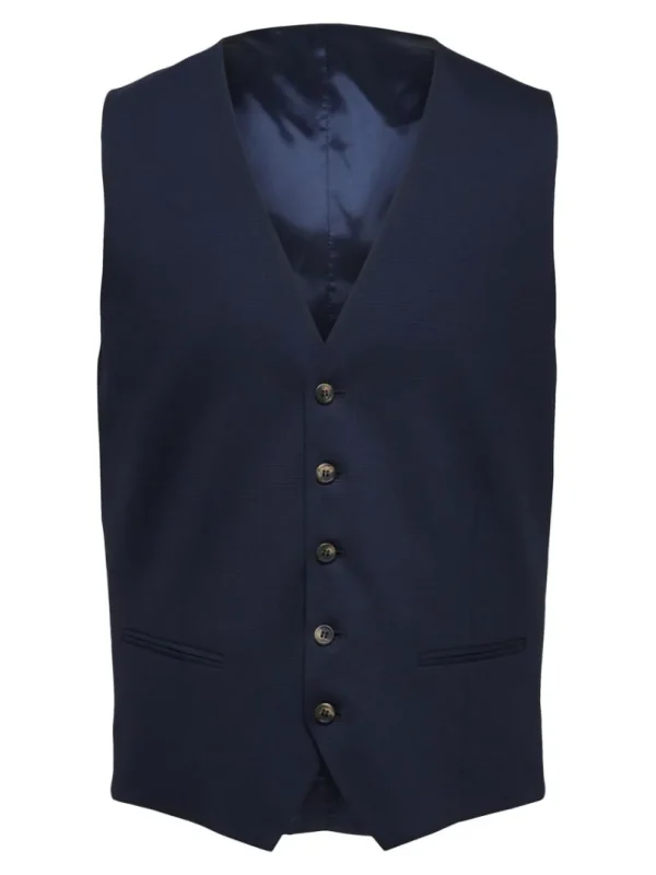 Jakkesæt & Blazers>SELECTED KLASSISK VEST Blue