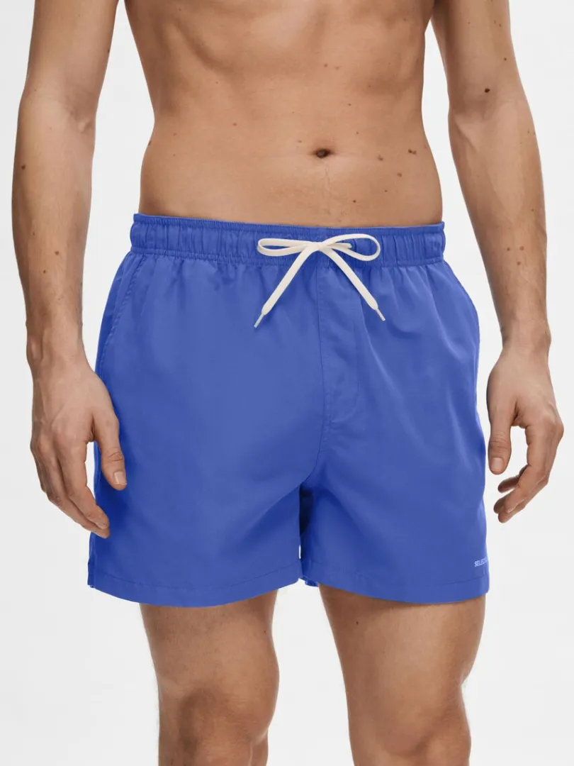 klassiske_badeshorts_0-2.webp Shorts>SELECTED KLASSISKE BADESHORTS Blue