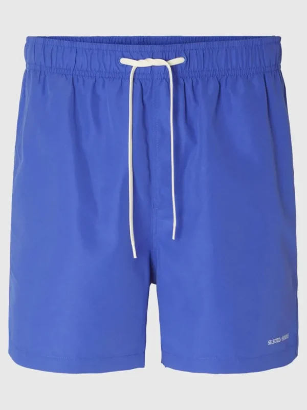 Shorts>SELECTED KLASSISKE BADESHORTS Blue