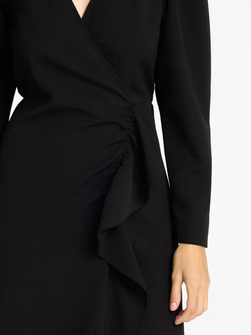 kort_kjole_med_flsedetalj_3.webp Kjoler>SELECTED KORT KJOLE MED FLÆSEDETALJE Black