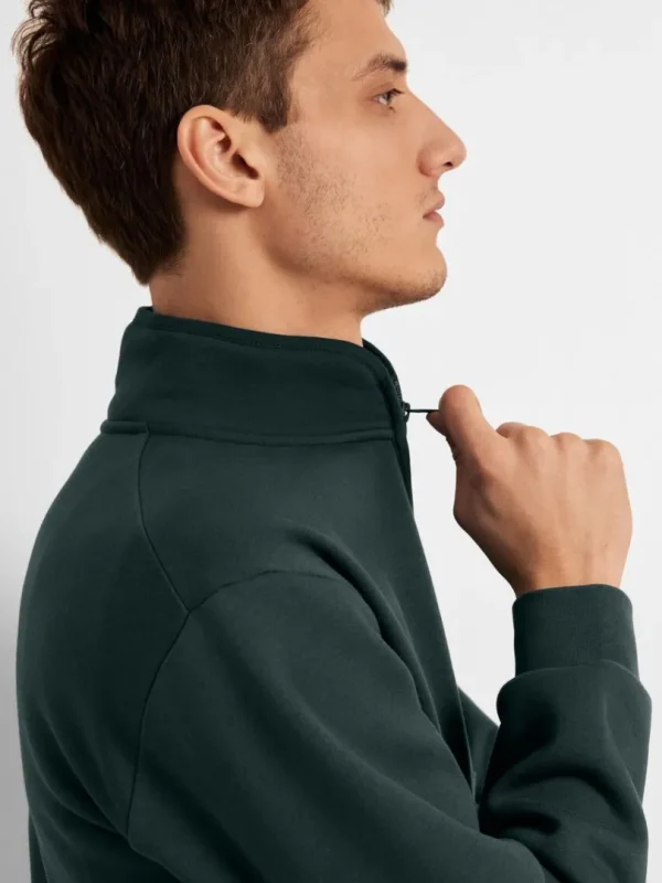 Strik>SELECTED KORT LYNLÅS PULLOVER Grey