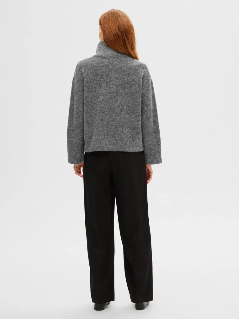 kort_lynls_pullover_4-3.webp Strik>SELECTED KORT LYNLÅS PULLOVER Grey
