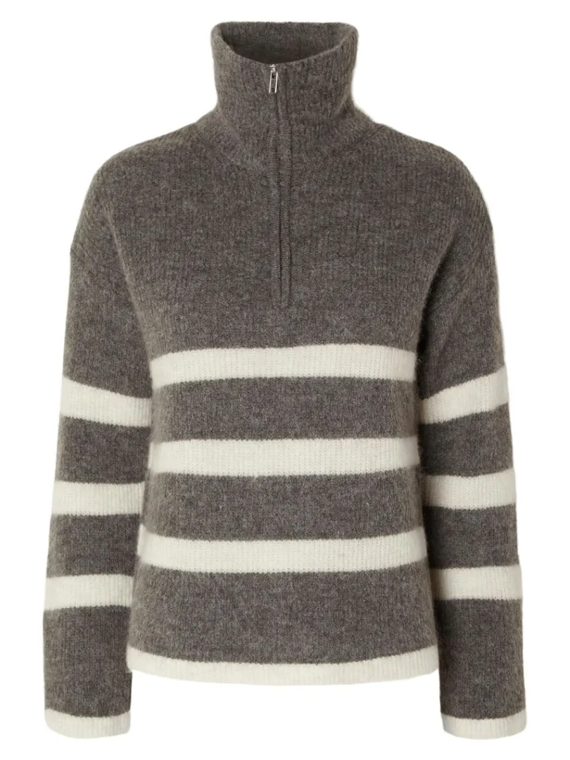 kort_lynls_pullover_5-4.webp Strik>SELECTED KORT LYNLÅS PULLOVER Grey