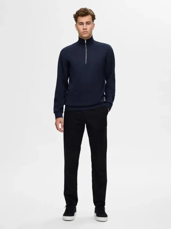 Hættetrøjer & Sweatshirts>SELECTED KORT LYNLÅS SWEATSHIRT Blue