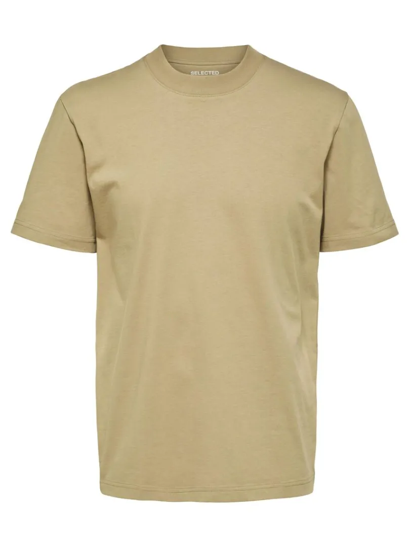 kortrmet_afslappet_fit_ts_5-3.webp T-shirts>SELECTED KORTÆRMET AFSLAPPET FIT T-SHIRT Brown