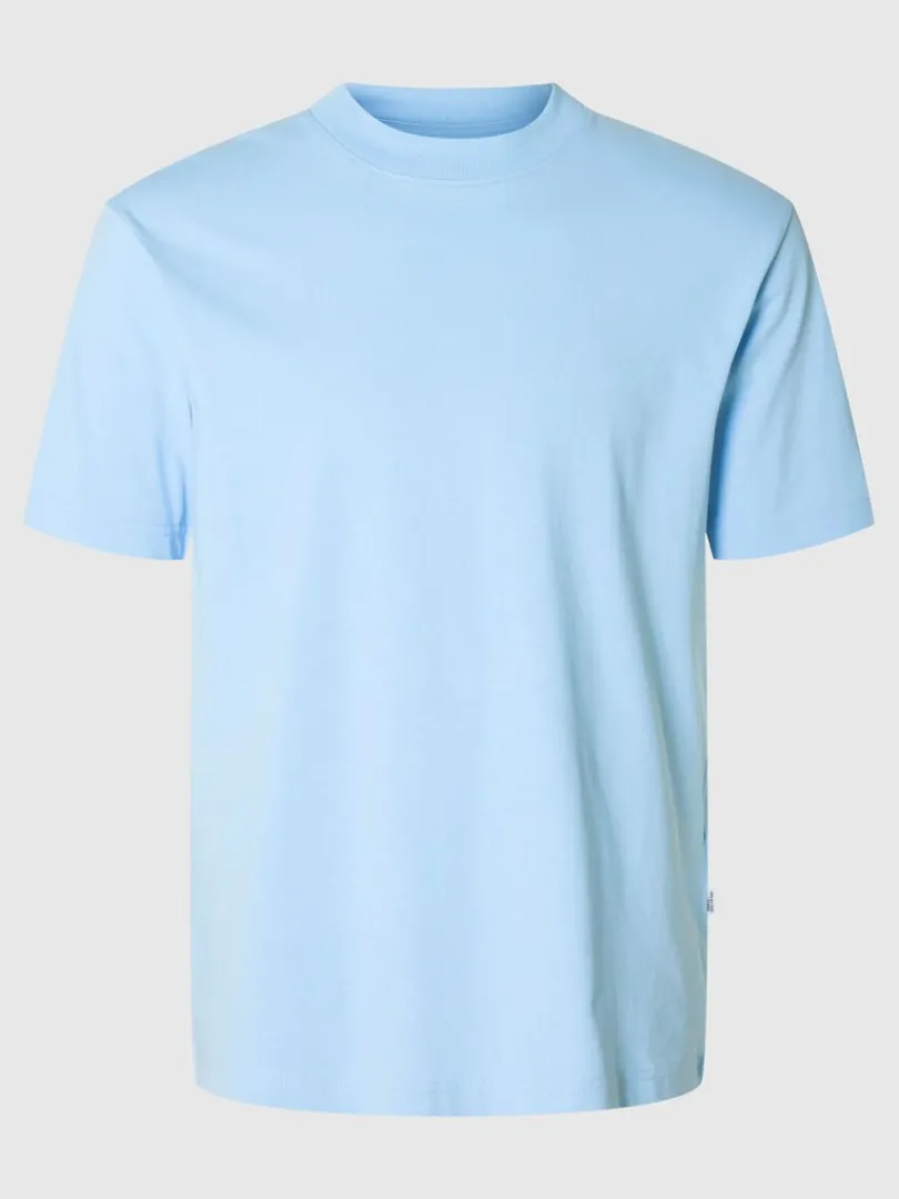 kortrmet_afslappet_fit_ts_5-4.webp T-shirts>SELECTED KORTÆRMET AFSLAPPET FIT T-SHIRT Blue