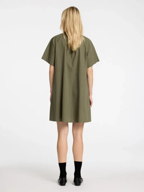 Kjoler>SELECTED KORTÆRMET KORT KJOLE Green