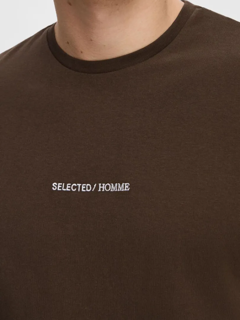 kortrmet_st_5.webp T-shirts>SELECTED KORTÆRMET SÆT Brown