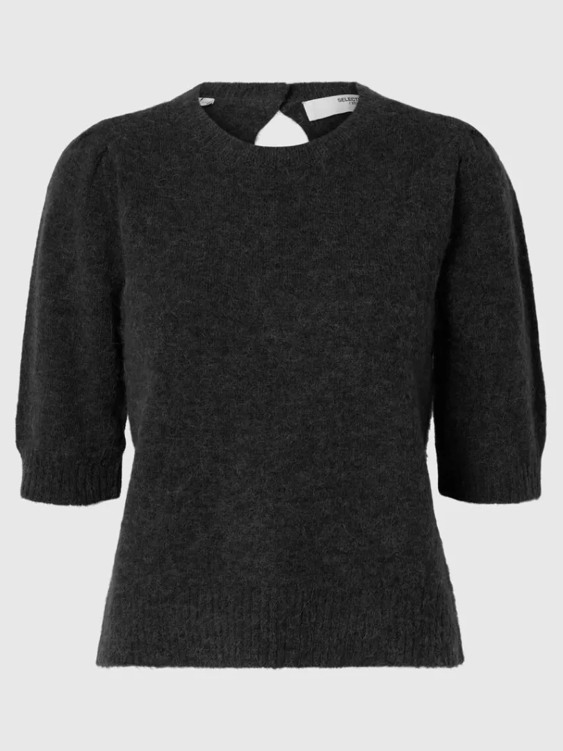 kortrmet_strikket_top_5-4.webp Strik>SELECTED KORTÆRMET STRIKKET TOP Grey