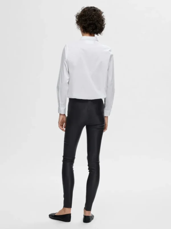 Bukser>SELECTED LAMMESKINDS LEGGINGS Black