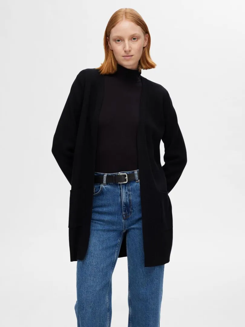 lang_sl_omcardigan_0.webp Strik>SELECTED LANG SLÅ OM-CARDIGAN Black