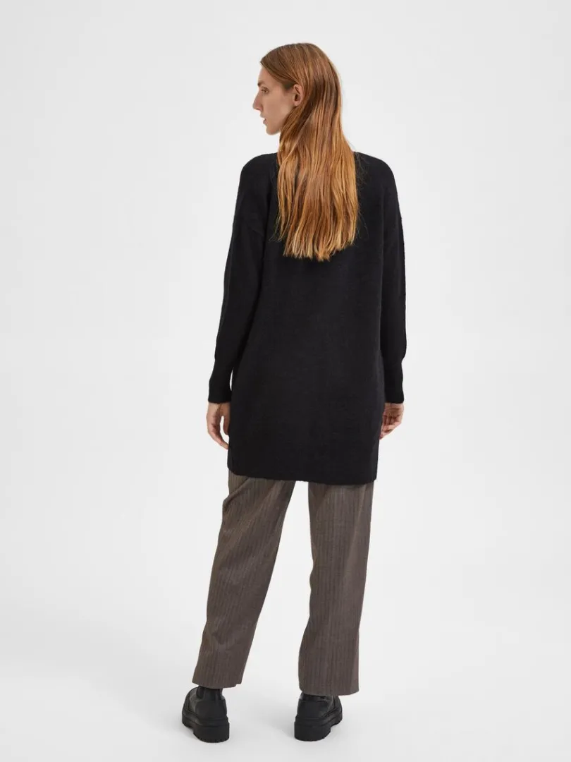 lang_strikket_cardigan_4-2.webp Strik>SELECTED LANG STRIKKET CARDIGAN Black